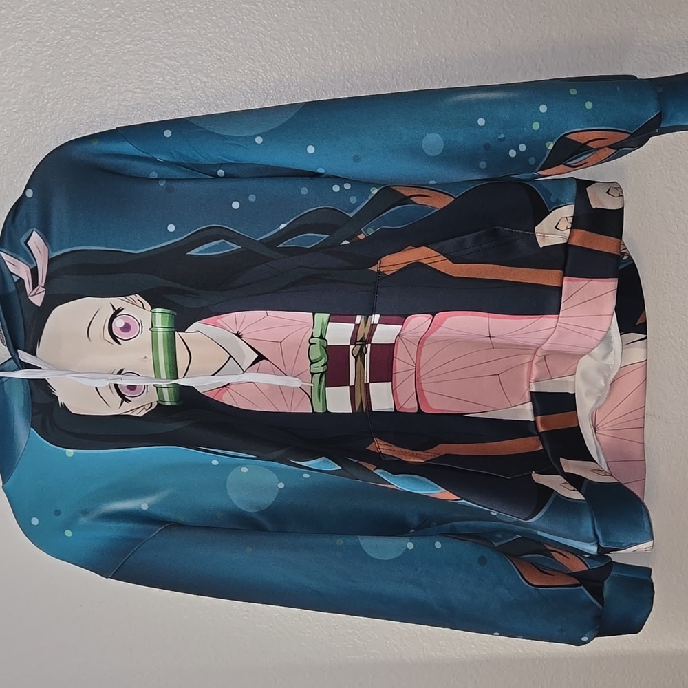 Demon Slayer Nezuko Anime Hoodies 3D Casual Pullover Sweatshirts youth XL - Picture 4 of 6